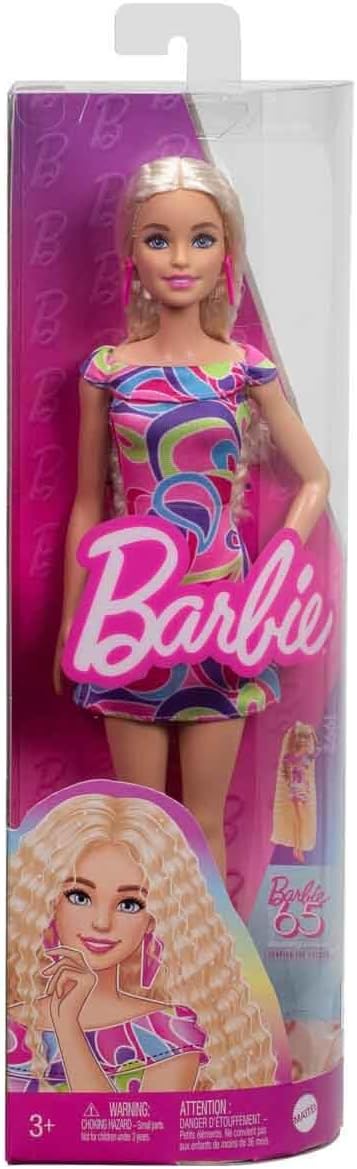 Barbie Fashionistas w/ Blonde Wavy Hair 65th Anni. Fashion Doll