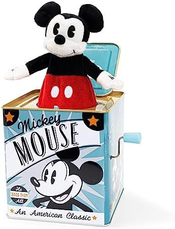 Disney Baby Vintage Mickey Mouse Jack-In-The-Box