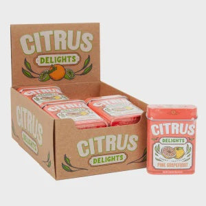 Citrus Delights Pink Grapefruit  Hard Candy Single Piece