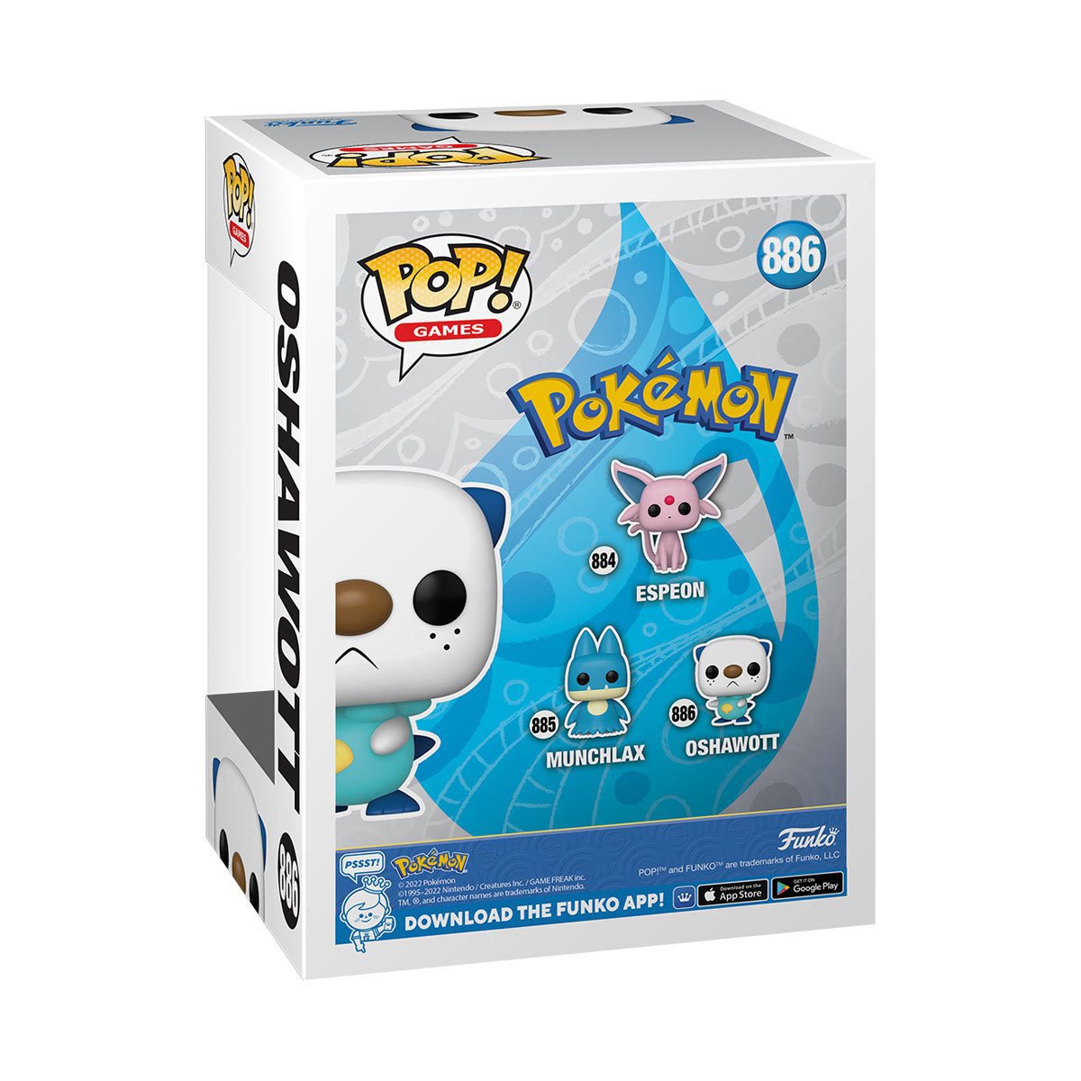 Funko Pop! Games: Pokemon - Oshawott - Moustillon - Figurine en Vinyle à Collectionner - Idée de Cadeau - Produits Officiels - Jouets pour Les Enfants et Adultes - Video Games Fans Funko Pop! Games: Pokemon - Oshawott - Moustillon - Figurine en Vinyle à Collectionner - Idée de Cadeau - Produits Officiels - Jouets pour Les Enfants et Adultes - Video Games Fans