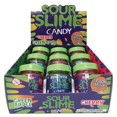 Boston America Edible-Sour Slime Candy