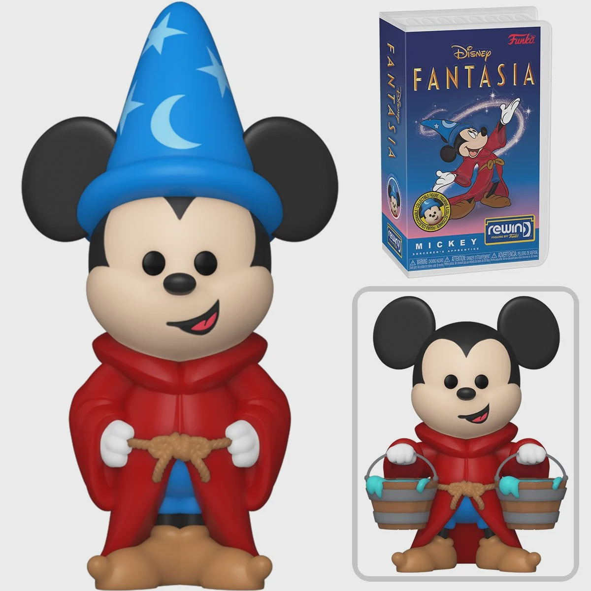 Fantasia Sorcerer Mickey Mouse Funko Rewind Vinyl Figure