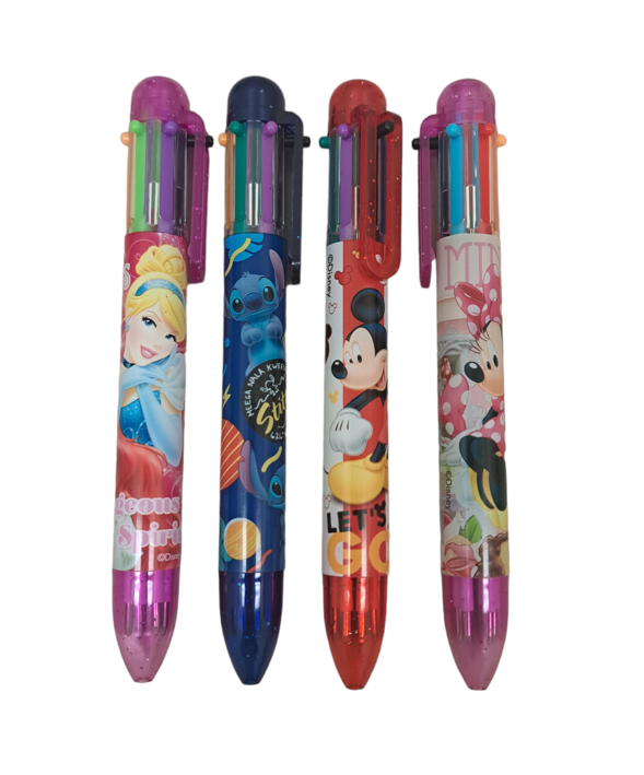 Disney  Multicolor Pen 1 random Assorted PC