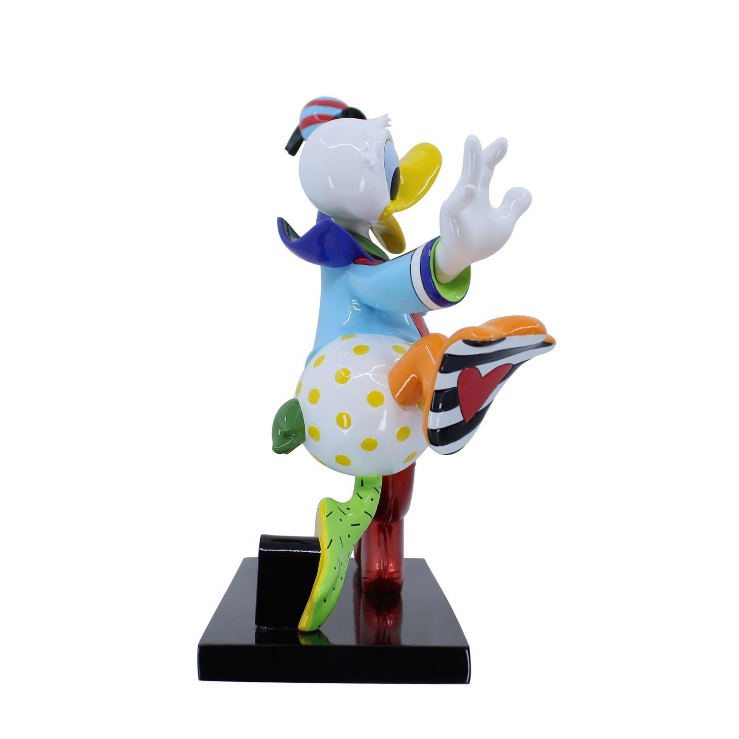 Scupture disney romero britto angry Donald duck figurine 2014 - Collection Scupture disney romero britto angry Donald duck figurine 2014 - Collection