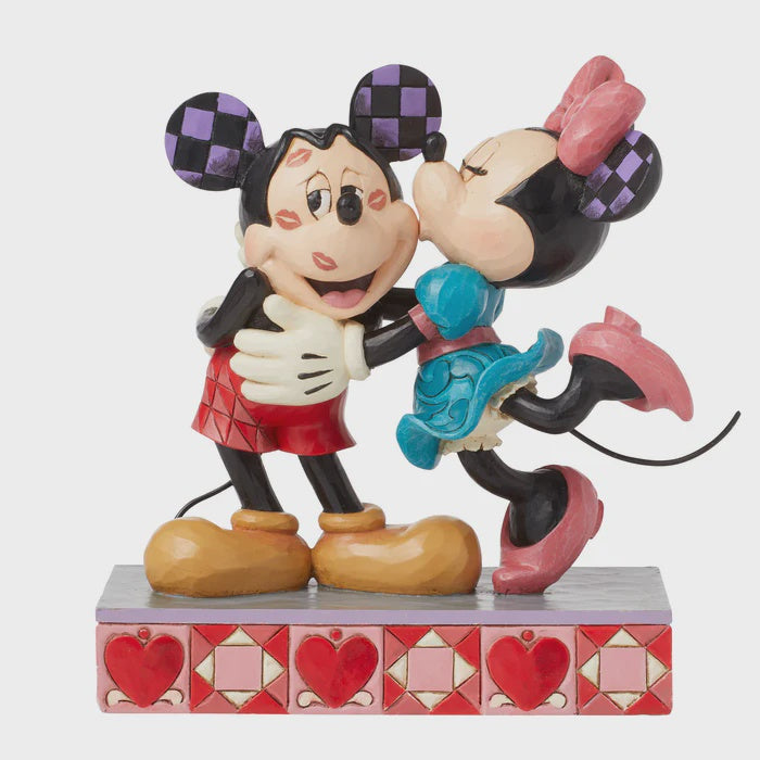 Mickey and Minnie Love Kisses
