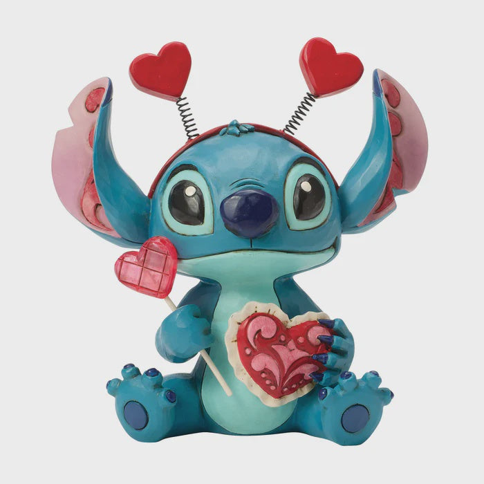 Stitch w/ heart-topped headband Valentines