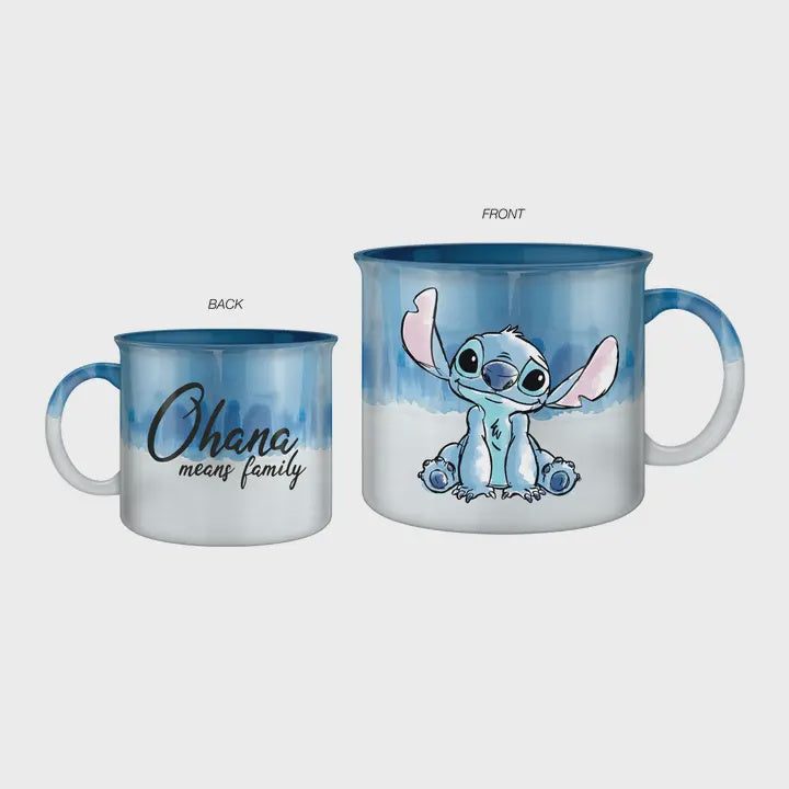 Lilo and Stitch Reactive Glaze 20oz Ceramic Camper Mug