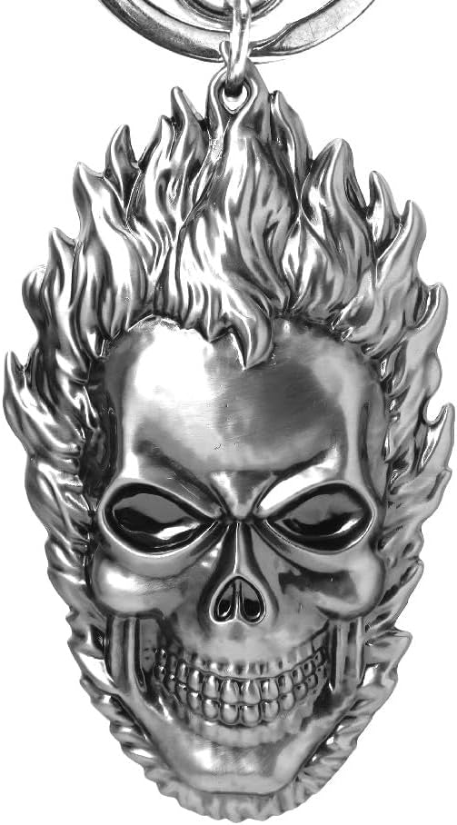Marvel Ghost Rider Pewter Key Ring
