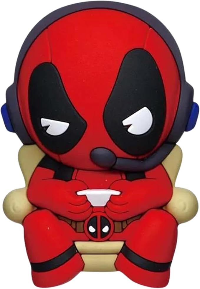Deadpool Gaming 3D Foam Magnet