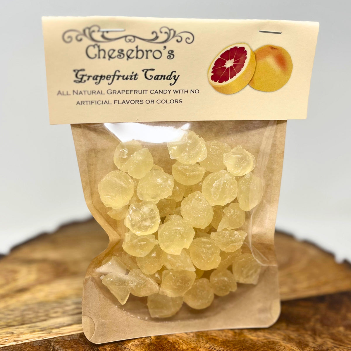 Grapefruit Hard Candy Drops
