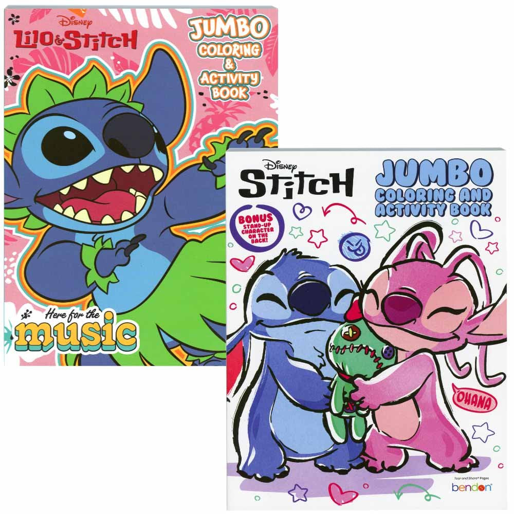 Stitch 80 pg Coloring Book 2 Asstd.