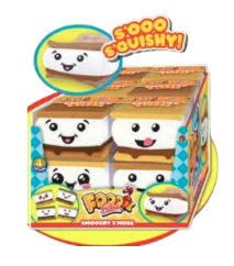 Smooshy S'more S'ooo S'quishy Assrt - 1pc