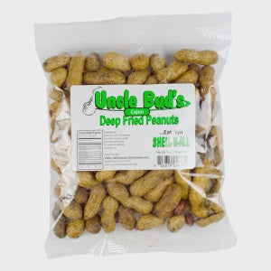 UNCLE BUD'S DEEP FRIED CAJUN PEANUTS 7 OZ BAG