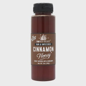 Honey Feast Cinnamon  Honey 12oz