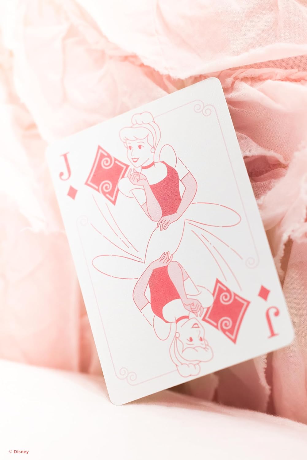 Bicycle Disney Princess Inspired Playing Cards Pink/ Navy 1pc