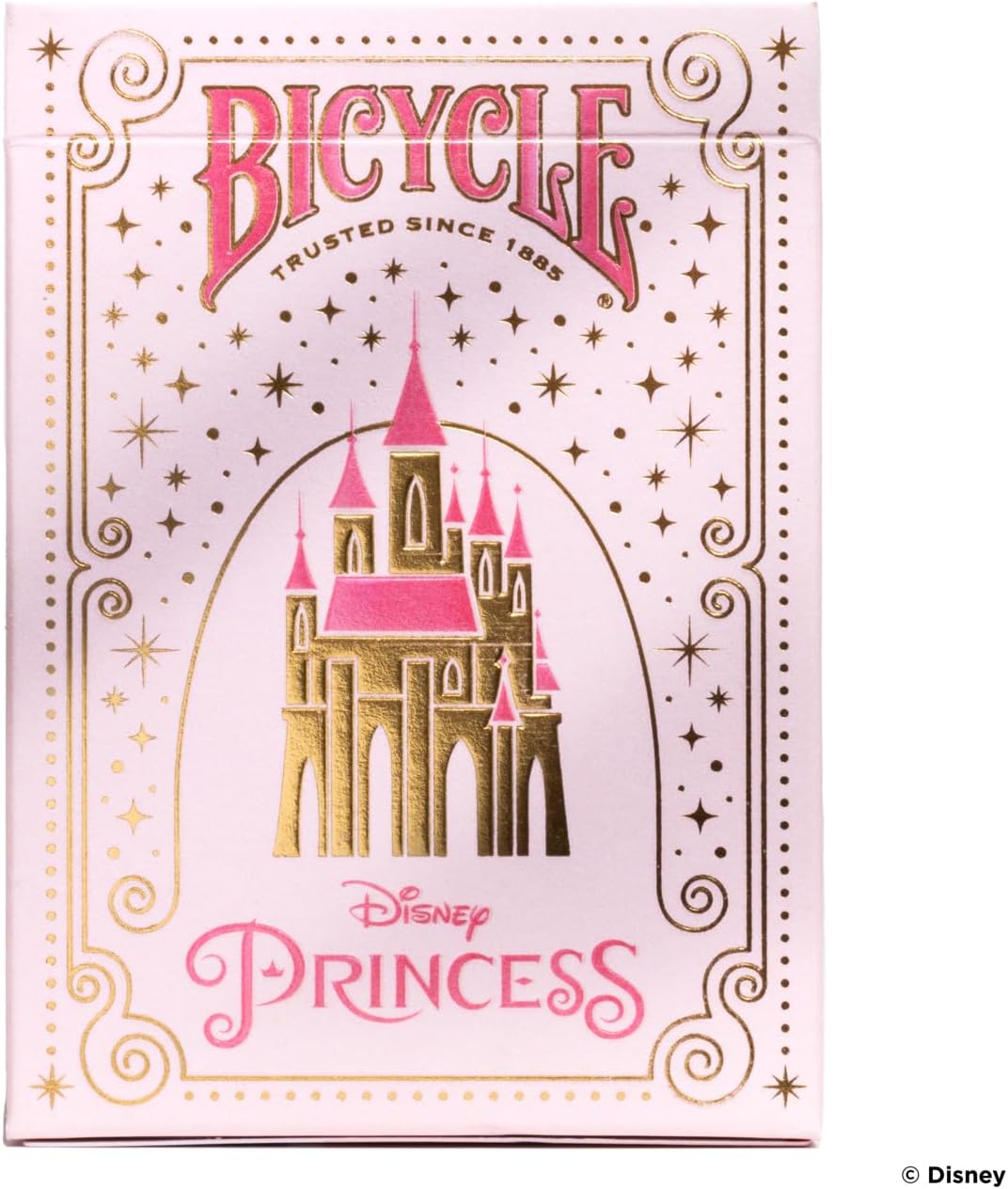 Bicycle Disney Princess Inspired Playing Cards Pink/ Navy 1pc