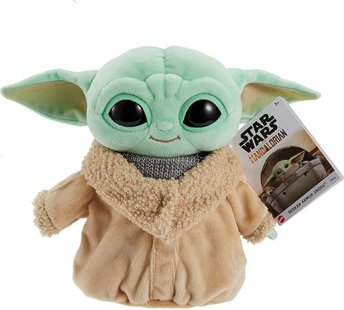 Star Wars Grogu Plush w/ Beskar Armor 8"