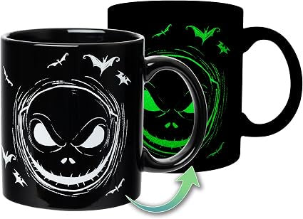 NBC Jack Evil Grin Glow-in-the-Dark 20oz Ceramic Mug