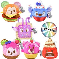 Disney Munchlings Squeeze-a-Munch 10" Scented Plush Asst.