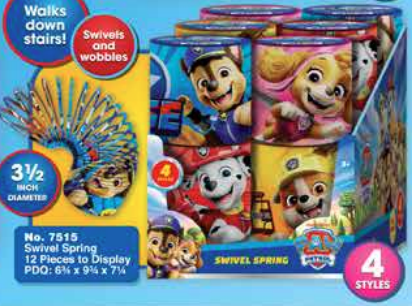 Paw Patrol Swivel Spring