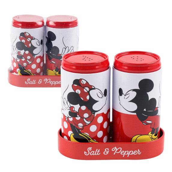 Mickey & Minnie Mouse Kiss Salt & Pepper Shakers