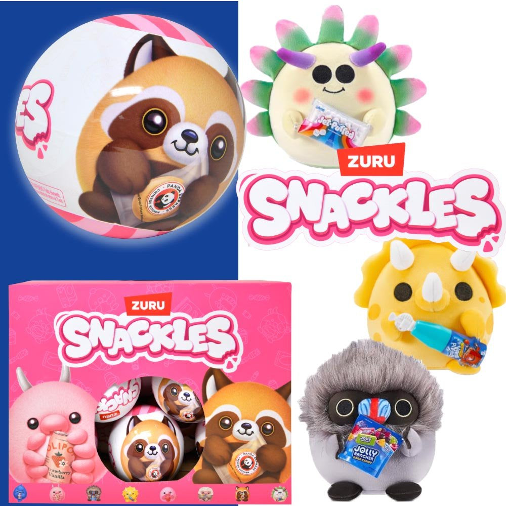 Zuru Snackles Core Licensed 5" Plush Capsules Series 3