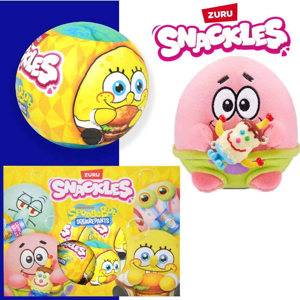 Zuru Snackles Spongebob 5" Capsules - Series 1