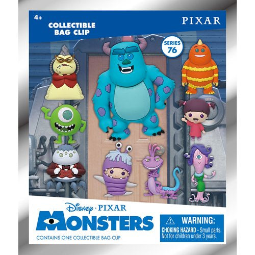 Monsters Inc. (15th Anniversary) 3D Foam Bag Clip, Series 76