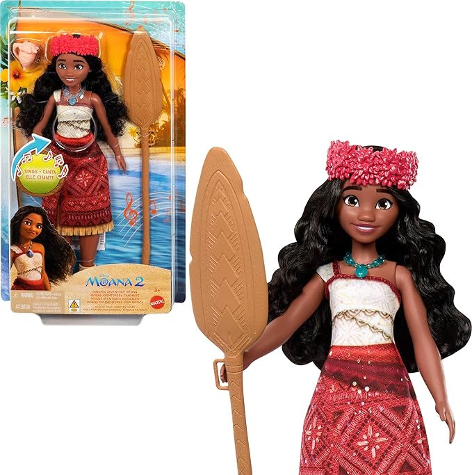 Disney Moana 2 Moana Singing "We're Back" Adventure Doll