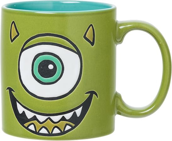 Monsters Inc. Big Face Mike Wax Resist 20oz Ceramic Mug