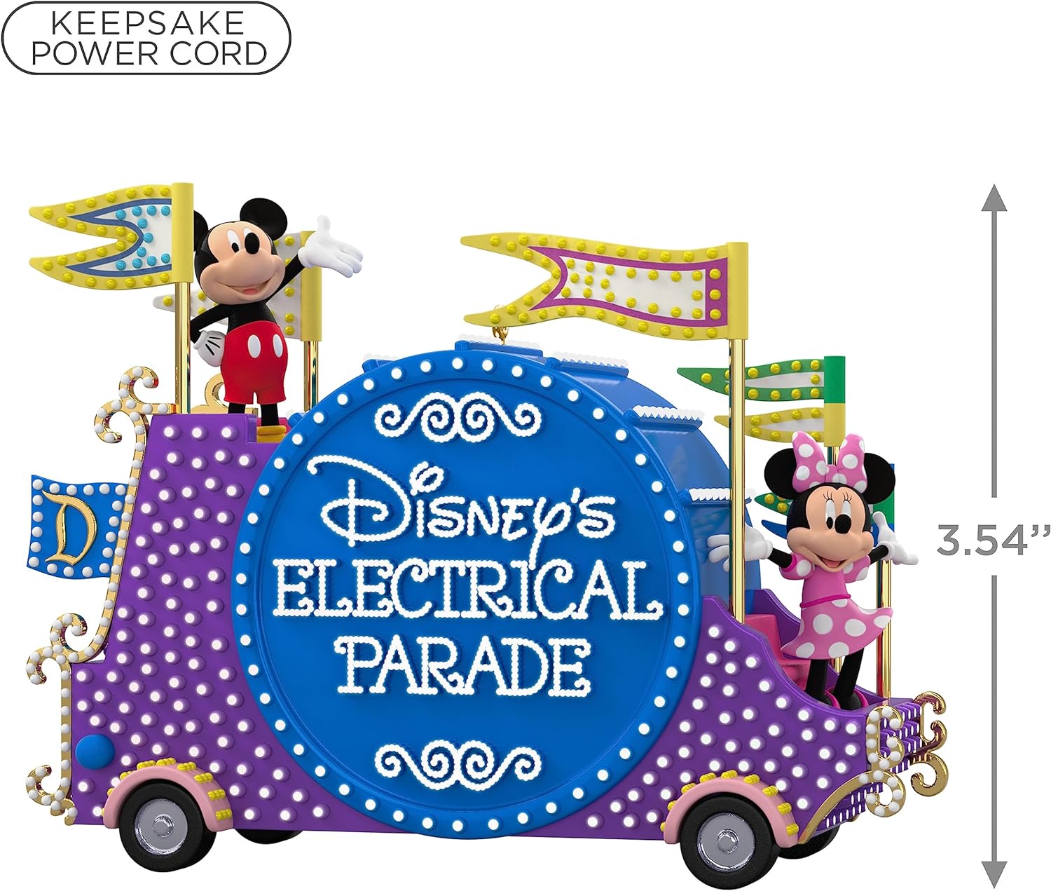 Disney Mickey Mouse Disney's Electrical Parade Musical Ornament