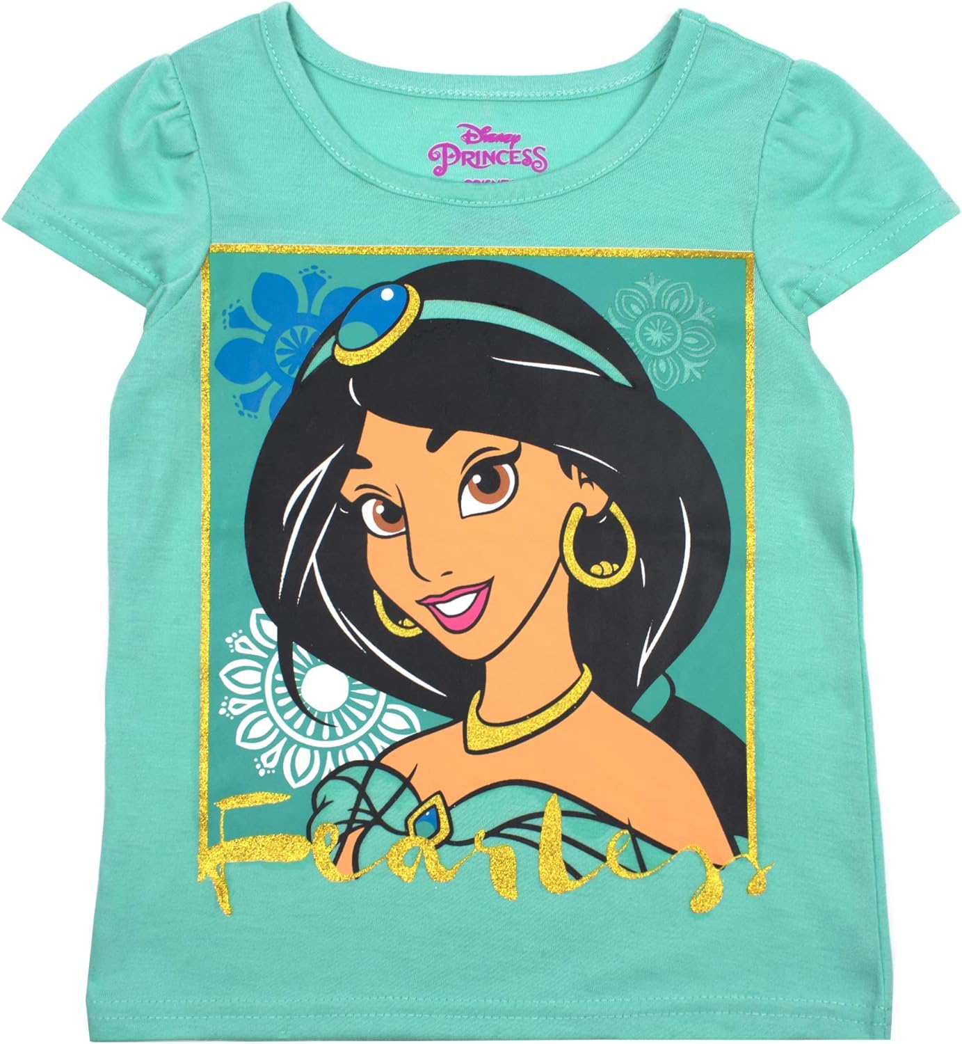 Disney Princess Toddlers Graphic 3-Pack T-Shirt Set - Yellow/Pink/Green