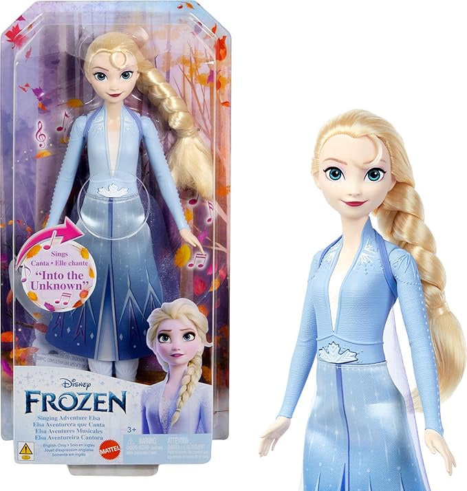 Disney Frozen 2 Elsa Singing "Into The Unknown" Adventure Doll