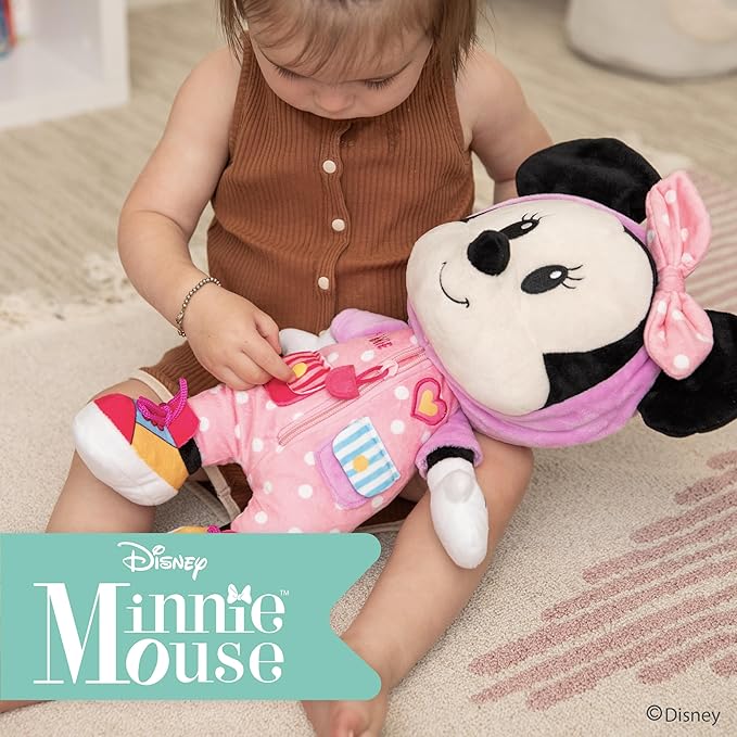 Disney Minnie Mouse Dress and Play Plush 16in