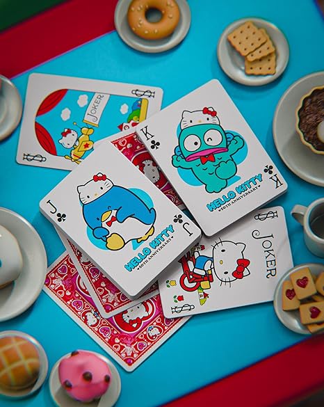 Bicycle Red Hello Kitty Playing Cards
