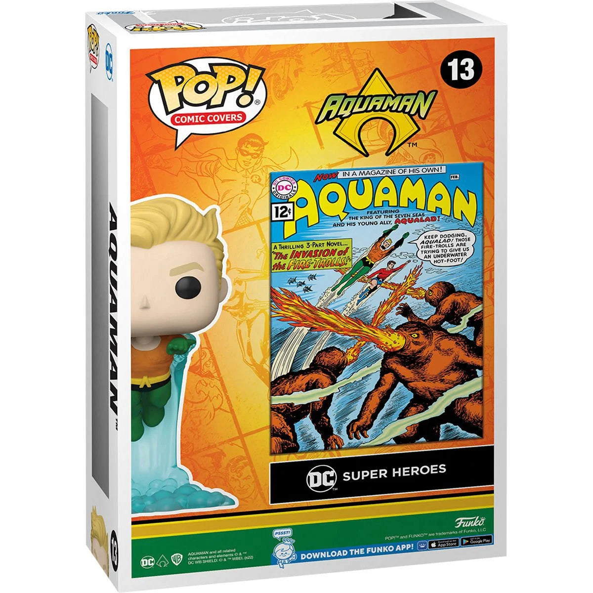 Funko Pop! Comic Covers Aquaman