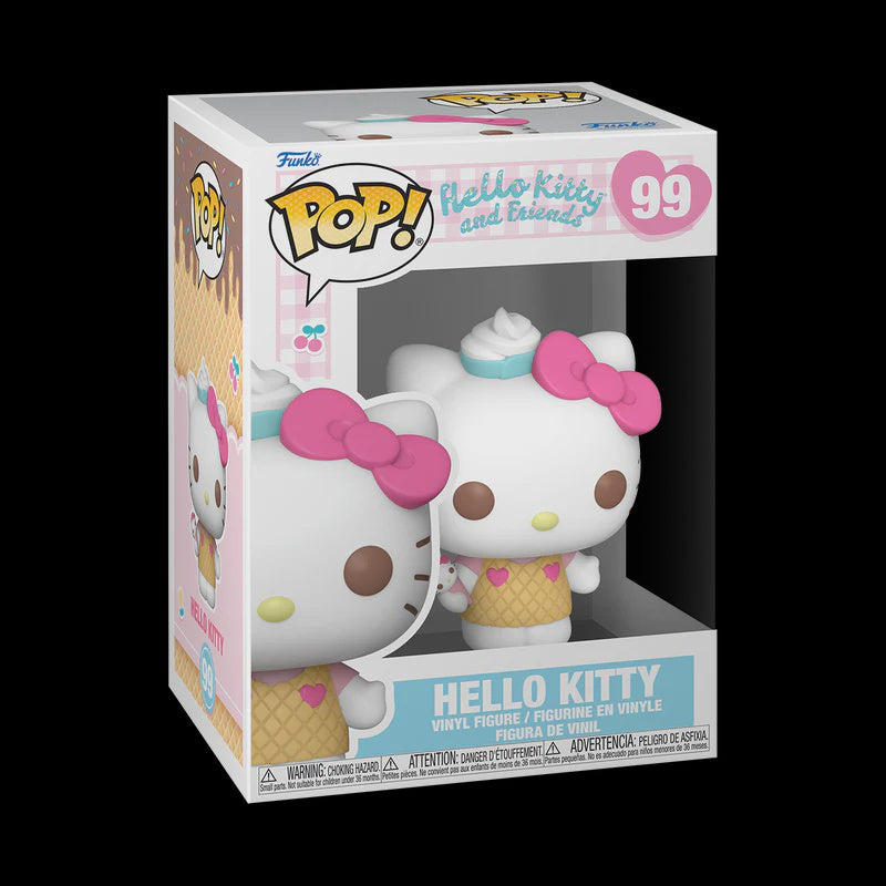 Hello Kitty & Friends Hello Kitty Holding Ice Cream Funko Pop! Vinyl Figure