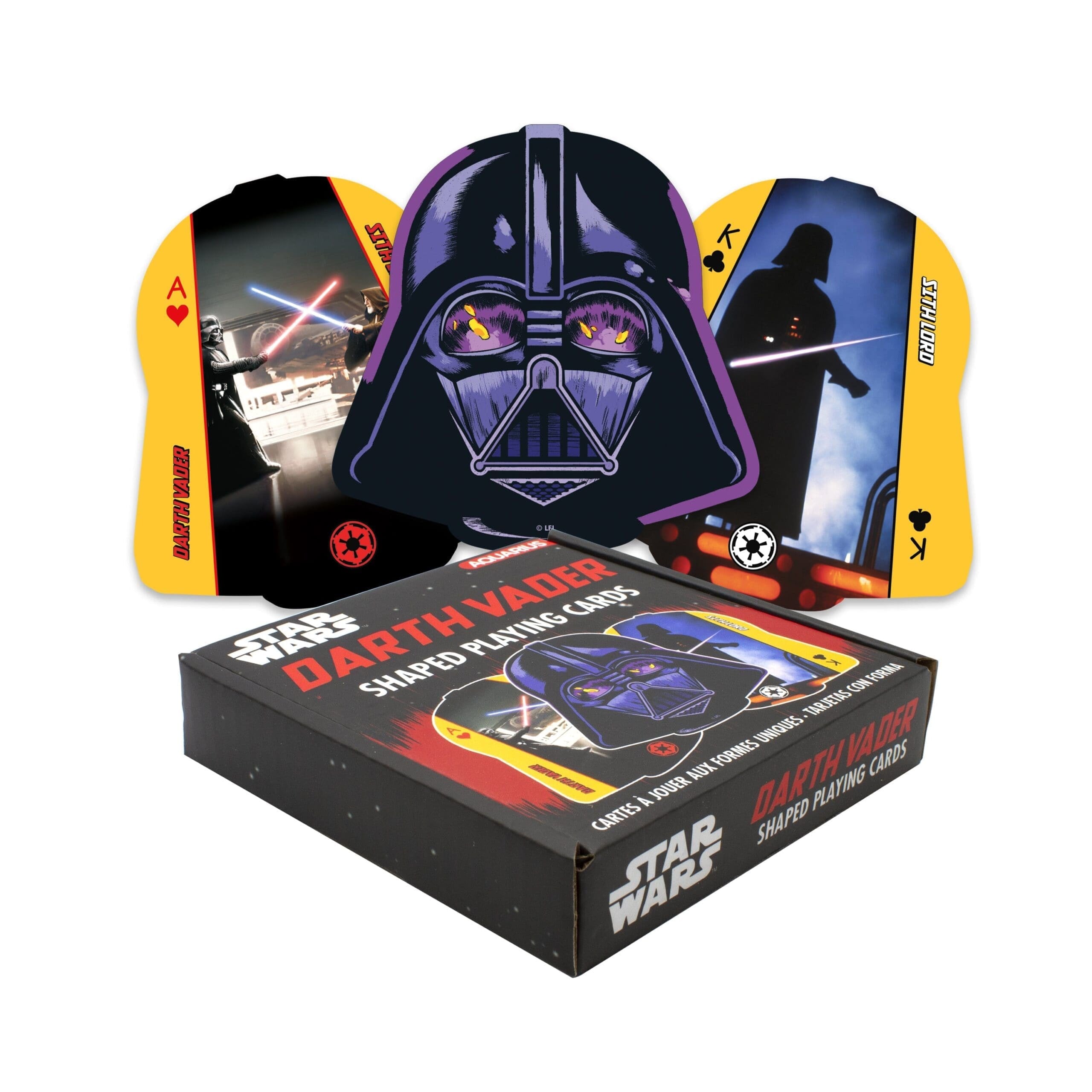 Stars Wars Darth Vader Shaped Playing Cards