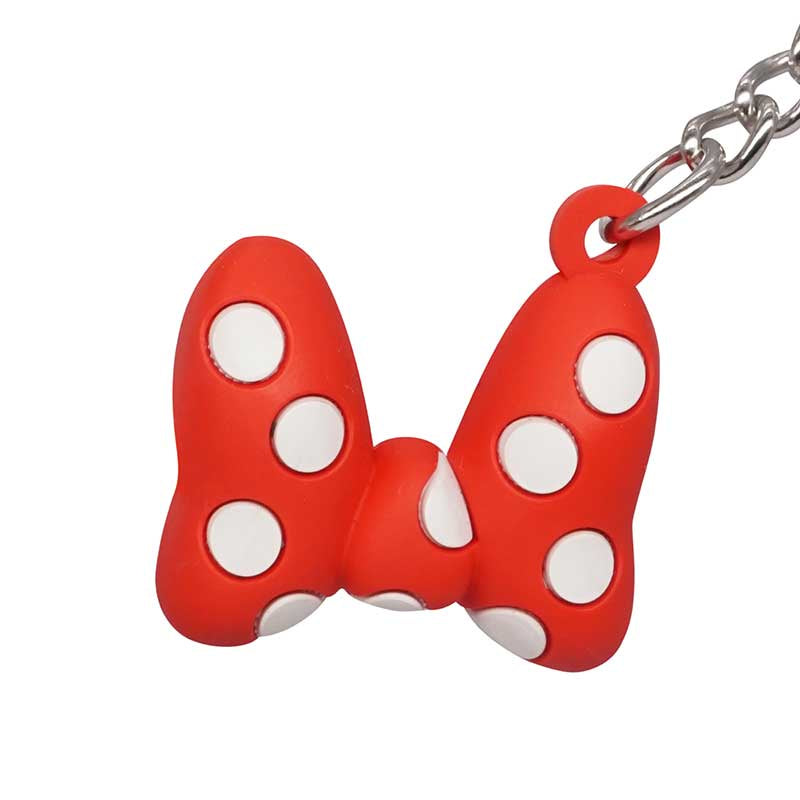 Disney Minnie Bow Emoji Icon Ball Key Ring