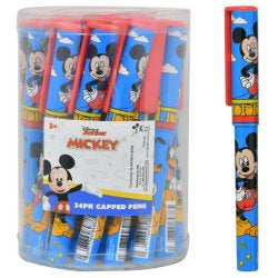 Mickey Capped Pens in Canister