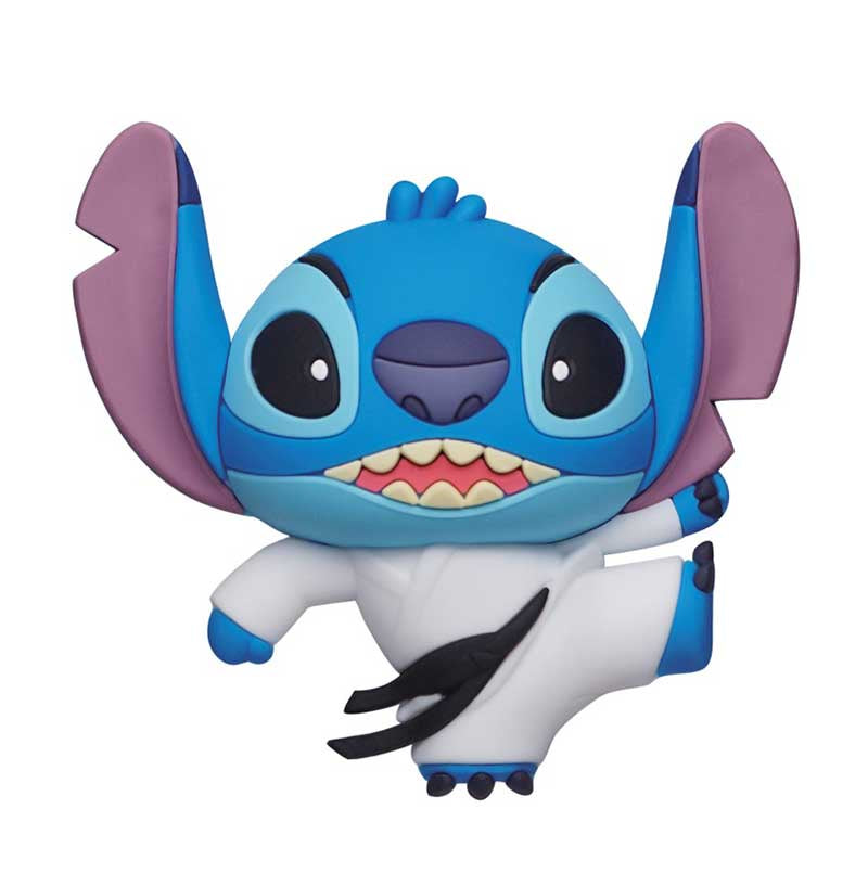Stitch Taekwondo 3D Foam Magnet