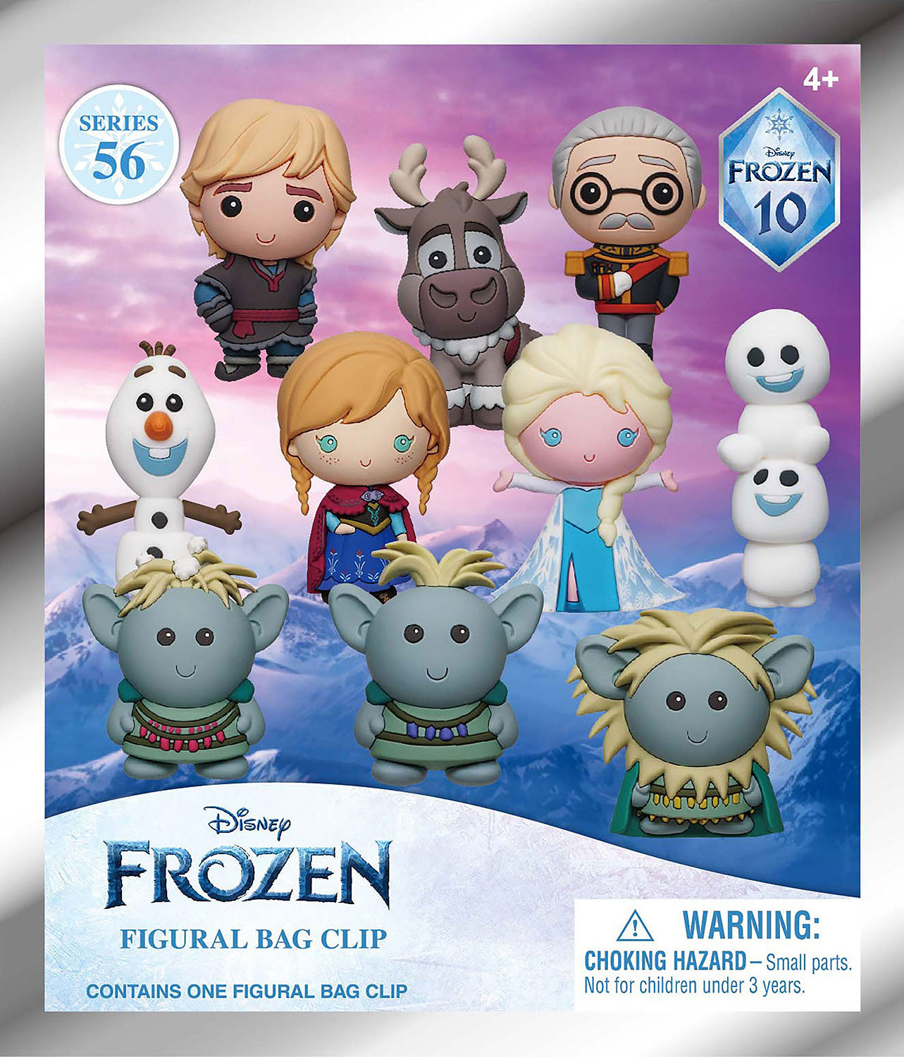 Frozen 10th Anniversary 3D Foam Bag Clip