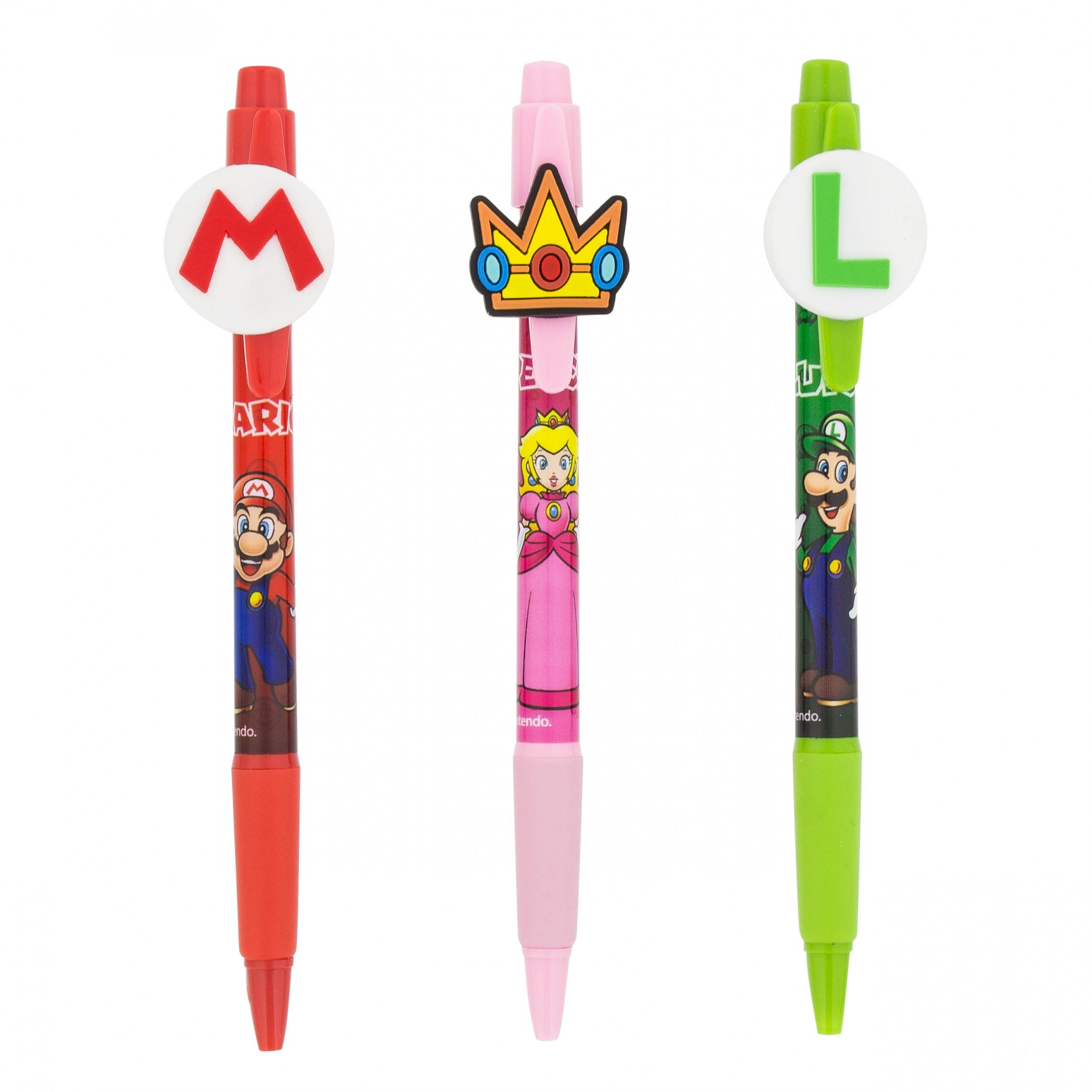 Mario 3pk College Pen Set