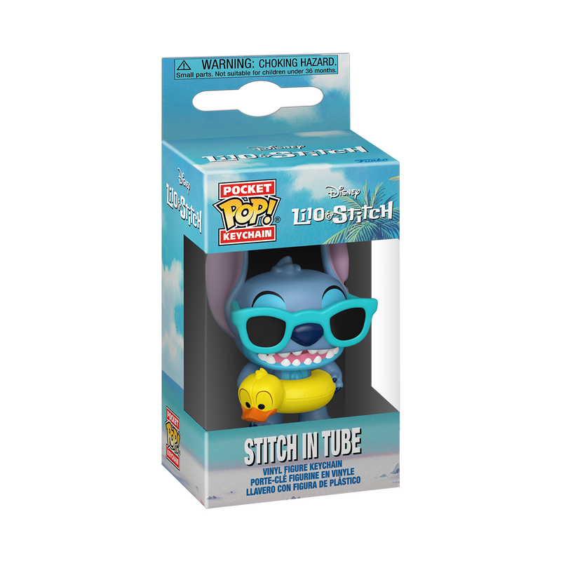Disney Lilo & Stitch Stitch in Tube Funko Pocket Pop! Key Chain