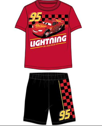 Disney Boys Toddler 95 Lightning Cars 2 Pc Set