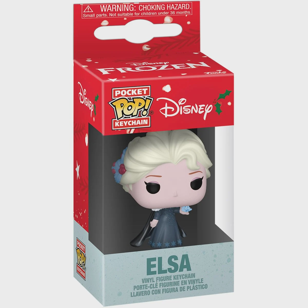 Disney Princess Holiday Elsa Funko pop ! Key Chain