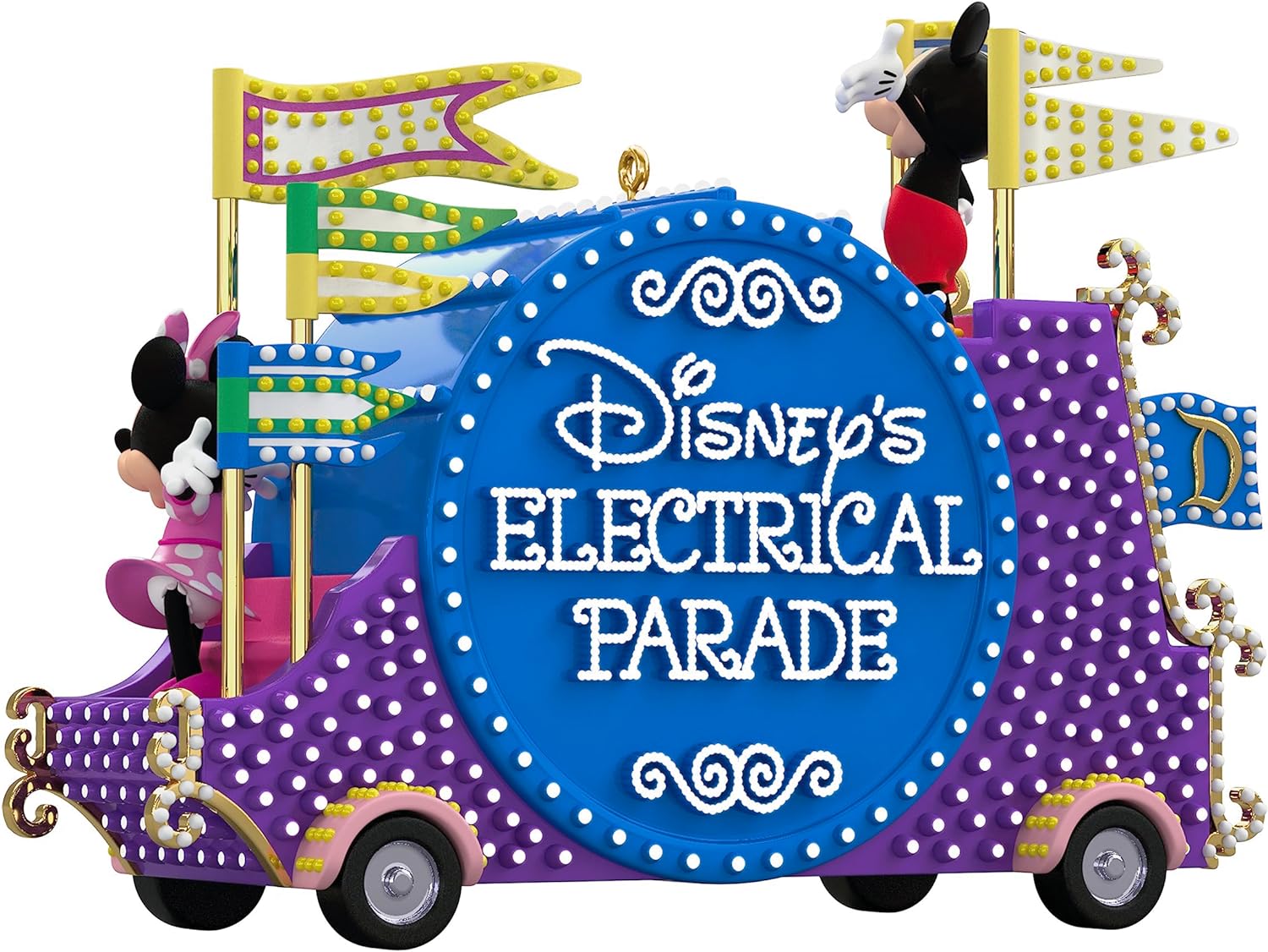 Disney Mickey Mouse Disney's Electrical Parade Musical Ornament