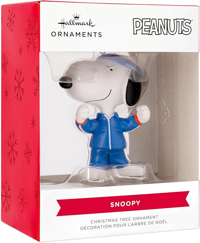 Hallmark Peanuts Snoopy Team USA Christmas Ornament