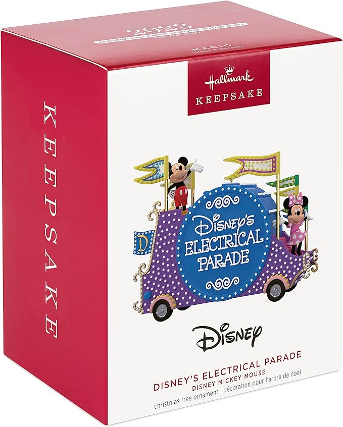 Disney Mickey Mouse Disney's Electrical Parade Musical Ornament