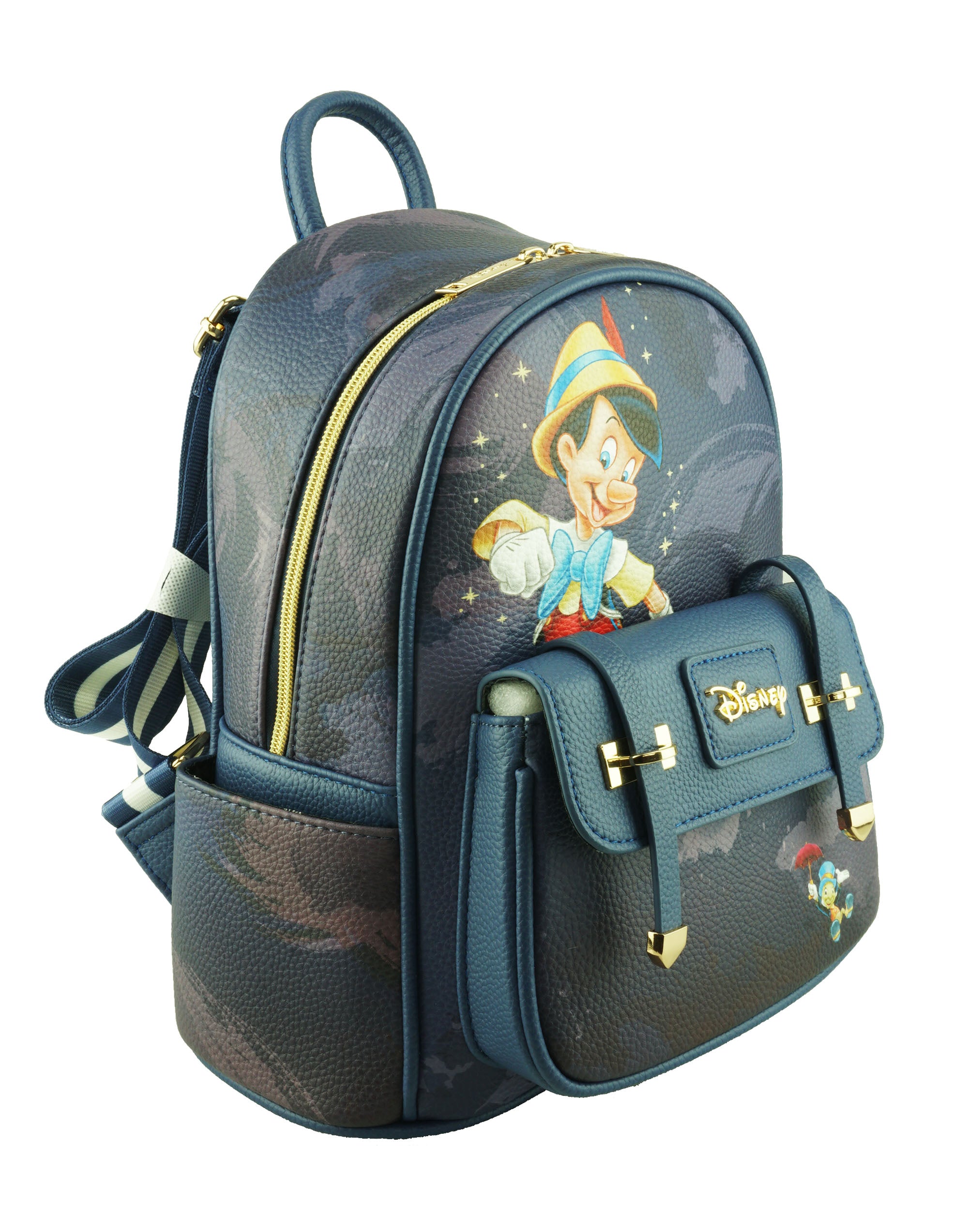 Pinocchio 11" Vegan Leather Mini Backpack Pastel